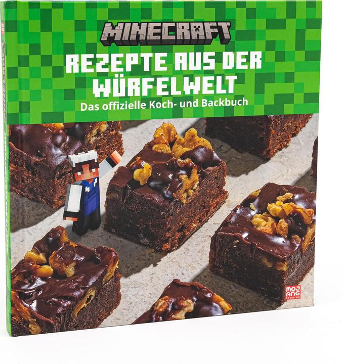 Produktbild Minecraft. Rezepte aus der Würfelwelt. Das offizielle Koch- (Deutsch, Emma Carlson Berne, Emmaua, Victoria/CarlsonBerne, Maxi Lange, MojangAB/Granof, Danica Davidson, Victoria Granof, 2025)
