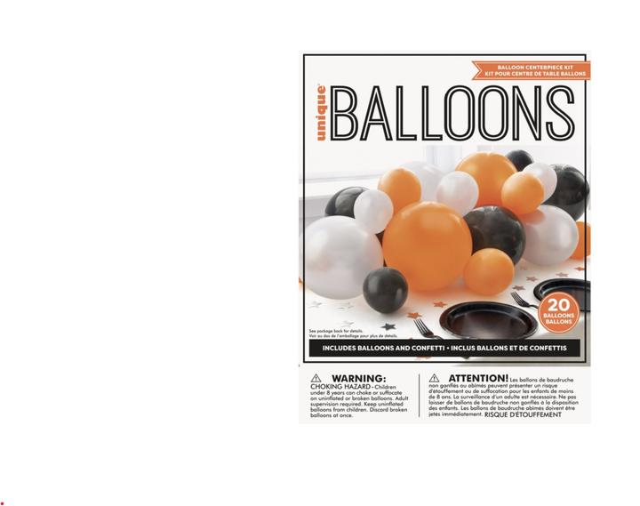 Image du produit Unique Guirlande de ballons pinkl violet bleu DIY Guirlande 80 ballons incl. ballons confettis et 4m de (20 x)