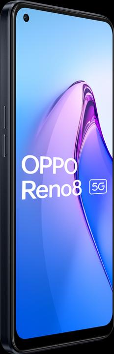 Image du produit OPPO Reno 8 (256 Go, Shimmer Black, 6.43", Double SIM, 50 Mpx, 5G)