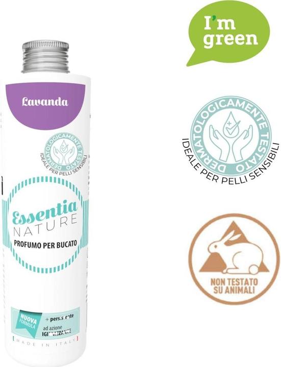 Actual product image Essentia Wäscheparfüm mit Lavendel (25 Washing cycles, Liquid detergent)