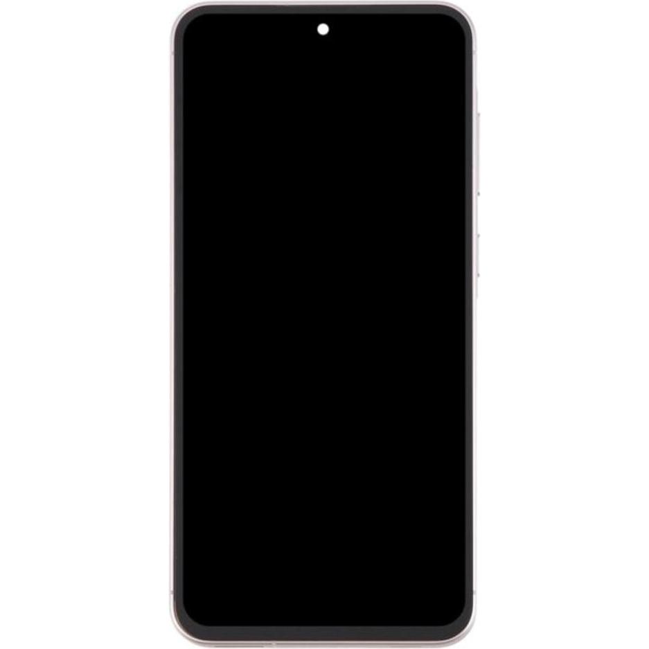 Samsung Display + Rahmen (montiert) SM-A566 Galaxy A56 5G rosa GH82-36829D (Display), Mobilgerät Ers