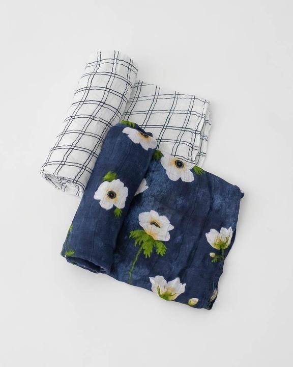 Produktbild little unicorn Deluxe Swaddle 2 Pack (120 cm, 120 cm)