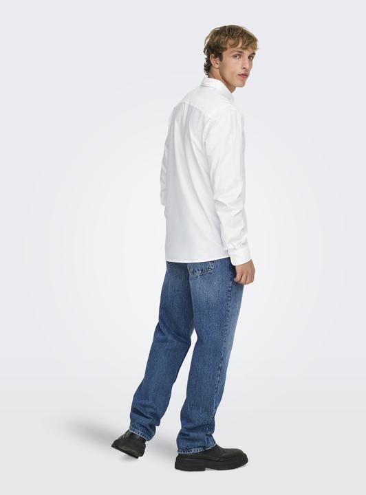 Produktbild Only & Sons Einfarbiges Langarmhemd (XS)