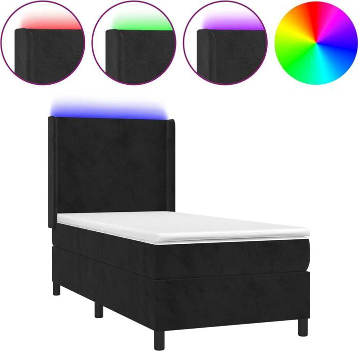 Produktbild vidaXL Boxspringbett (100 x 200 cm)