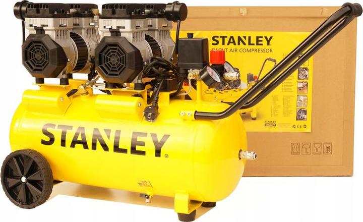 Actual product image Stanley SPRĘŻARKA BEZOLEJOWA WYCISZONA 50L/2,6KM/8BR (50 l)