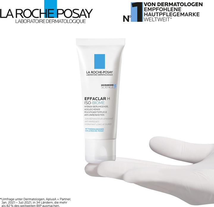 Actual product image La Roche Posay Effaclar H Isobiome (40 ml, 24h cream)