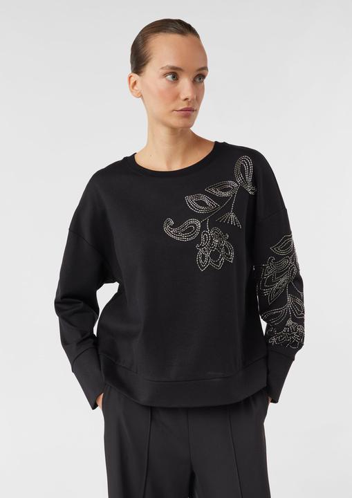 Produktbild Comma Sweatshirt Sweatshirt mit Perlenstickerei (32)