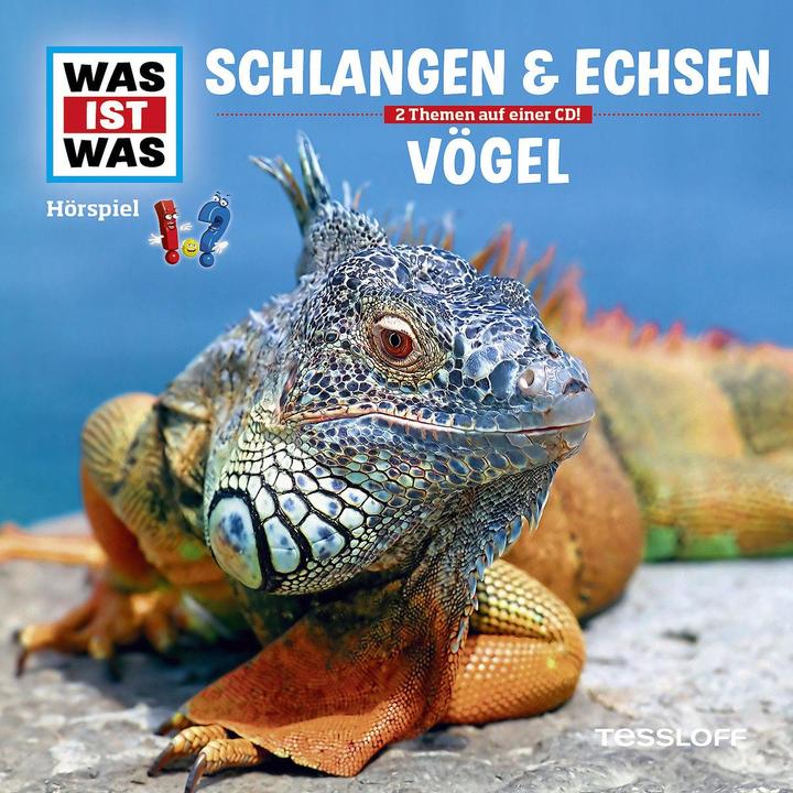 Immagine prodotto Tessloff Gioco radio WAS IST WAS: Serpenti e lucertole/ Uccelli del mondo delle meraviglie (Guenther Illi, Dr. Manfred Baur, Anna Carlsson, Crock Krumbiegel, Jakob Riedl, Tedesco)