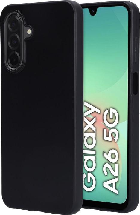 Actual product image Mobiparts Classic TPU Case Samsung Galaxy A26 Matt Black (Samsung Galaxy A26)