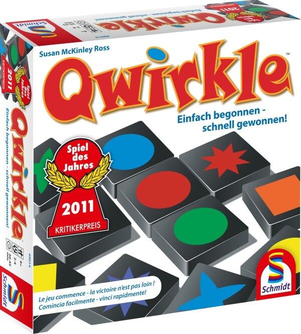 Actual product image Schmidt Spiele Qwirkle (German, French, Italian)