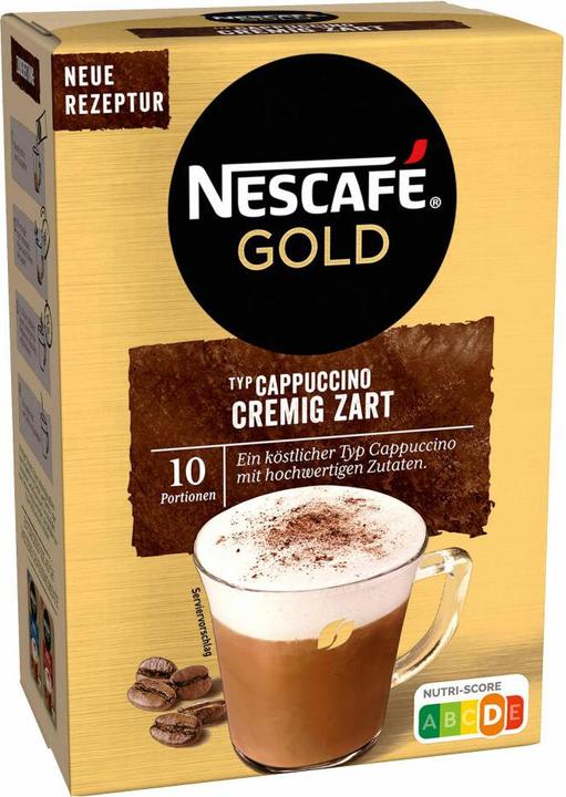 Image du produit Nescafé Cappuccino Crémeux Tendre Boisson en poudre 10x 14,0 g (140 g)