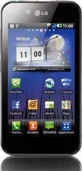 LG P970 Optimus Black (2 GB, 4", 3G)