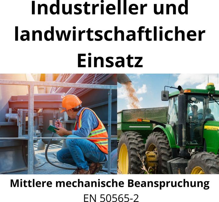 Produktbild Lapp 10 Meter 1600197 H07RN-F 1x50 mm² Gummileitung flexibel ohne Schutzleiter I UV-resistentes Kabe (10 m)