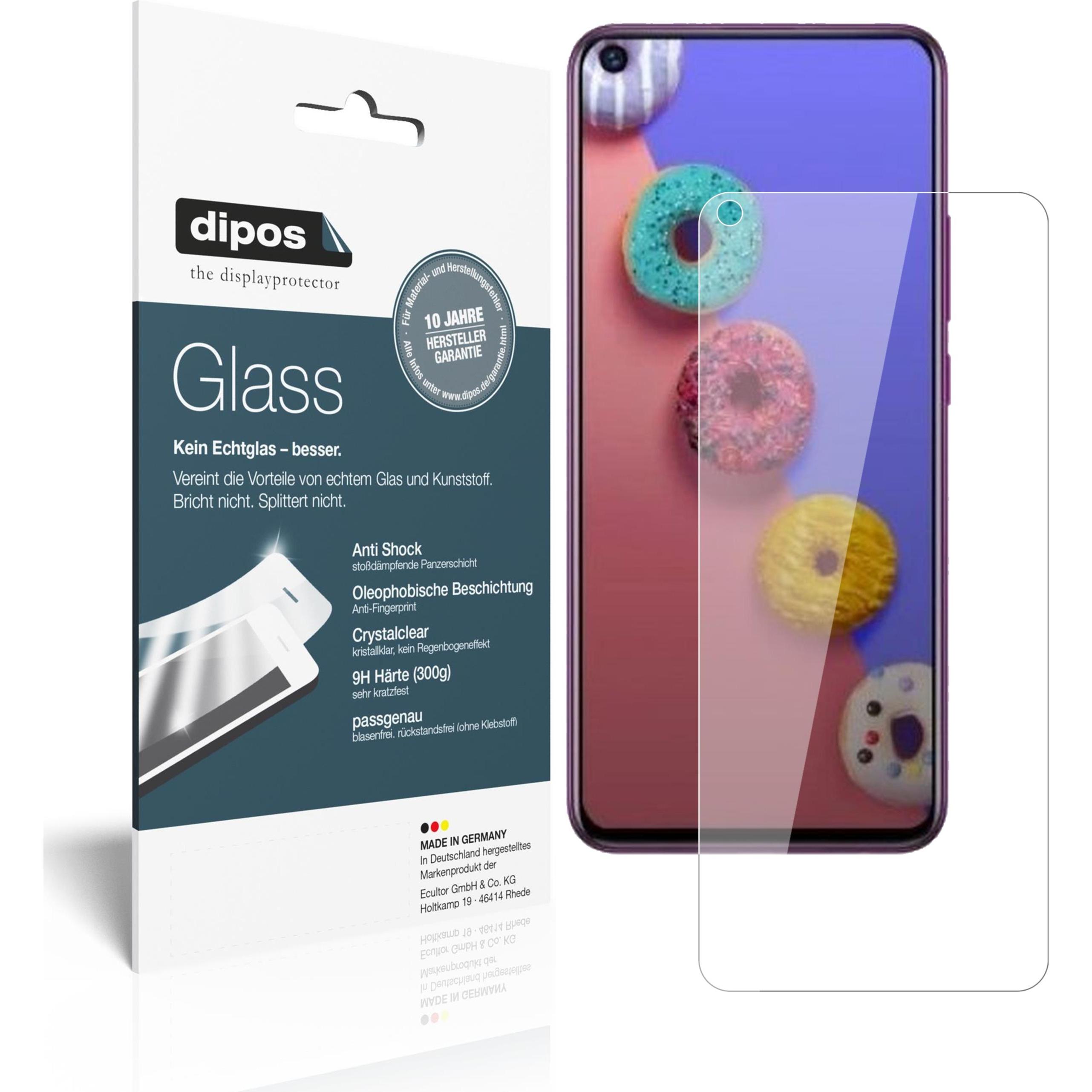 Dipos Displayschutz Anti-Shock (2 Stück, Infinix S5 lite), Smartphone Schutzfolie, Transparent