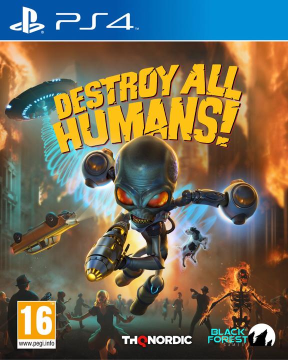 Actual product image THQ Destroy all Humans! (PS4, FR)