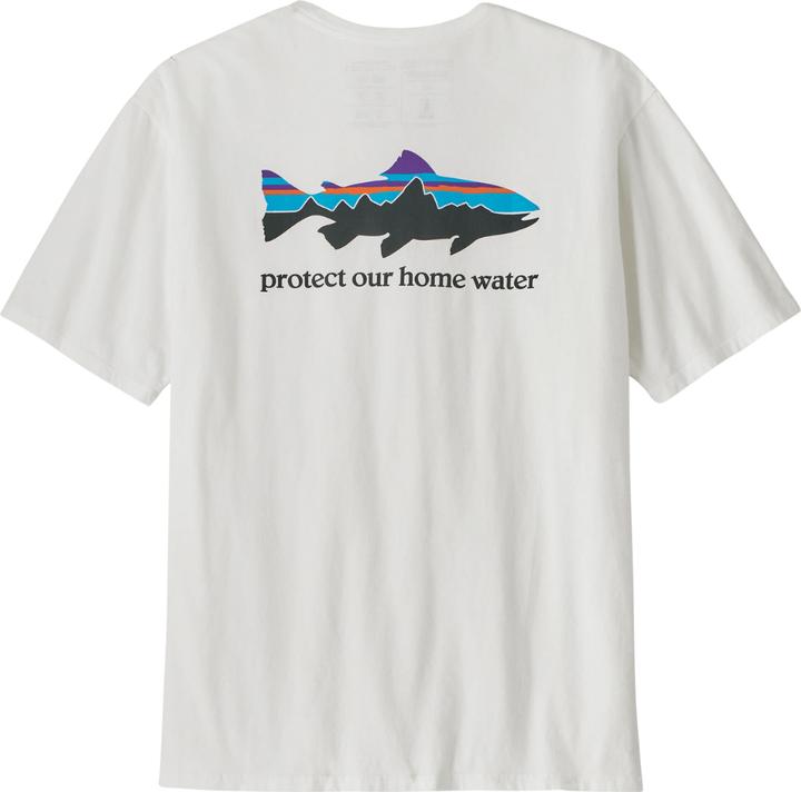 Produktbild Patagonia Men's Home Water Trout Organic T-Shirt - White -XL (XL)