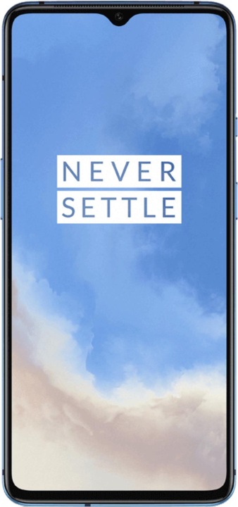 Actual product image OnePlus 7T (8GB) (128 GB, Glacier Blue, 6.55", Dual SIM, 48 Mpx, 4G)