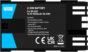 Newell Newell-Ersatzakku BP-A30 für Canon (1 pz., 3500 mAh)
