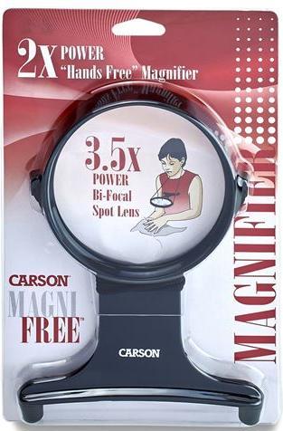 Actual product image Carson Optical HF-25 MagniFree Freehand Magnifier