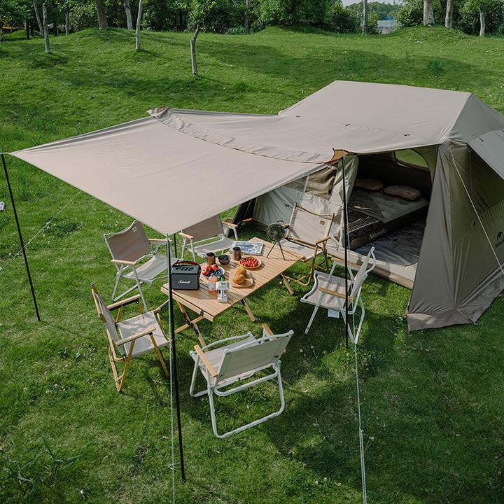 Productafbeelding Naturehike Village 6.0 2e generatie tent cnk2300zp021-bruin (Koepeltent)