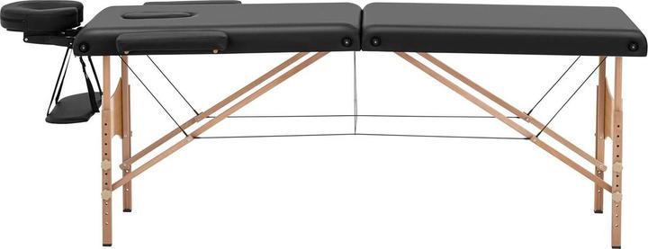 Produktbild Physa Massageliege klappbar extrabreit Massagebank Massagetisch Holzrahmen 227 kg