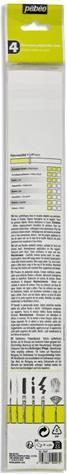Produktbild Pebeo 4 Flache + runde goldfarbene Poly-ML-Pinsel