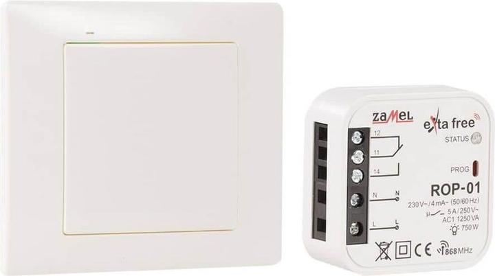 Immagine prodotto Zamel Set di controllo wireless per l'illuminazione Trasmettitore radio a 2 canali + Ricevitore radio a 1