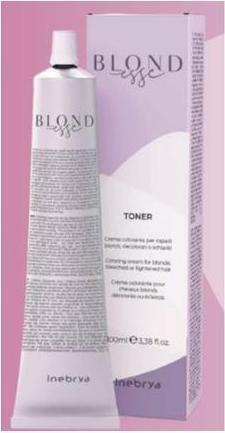 Inebrya Blondesse Toning Cream for Hair ICY BLONDE 100ml (Icy Blonde)