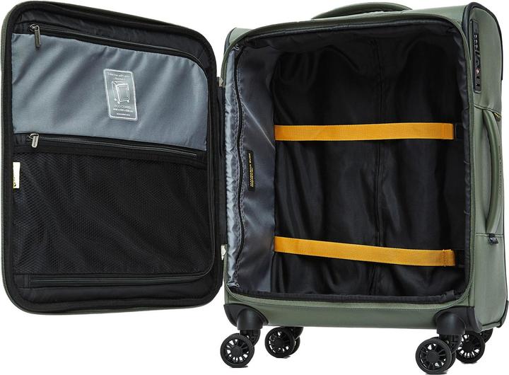 Actual product image Mandarina Duck Eco Coated 4 Rollen Kabinentrolley S 55 cm (40.50 l)