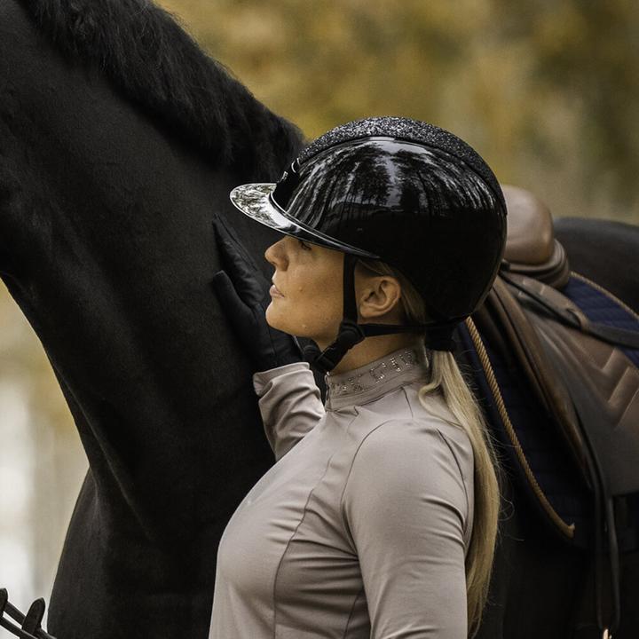 Actual product image Hansbo Sport - Riding Helmet MIPS Vision Glitter - S (52 - 54 cm)