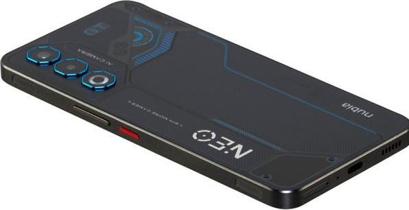 Actual product image Nubia Neo 3 GT 8GB/256GB Schwarz (256 GB, Interstellar Gray, 6.80", Dual SIM, 5G)