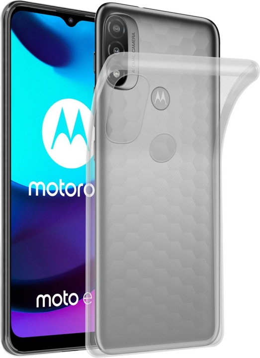 Productafbeelding Cadorabo TPU Ultra Slanke AIR Cover (Motorola E30, Motorola Moto E20, Motorola Moto E40)