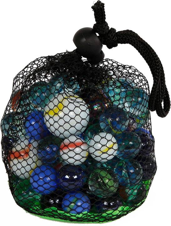 Actual product image NoName marbles in net (assorted display)