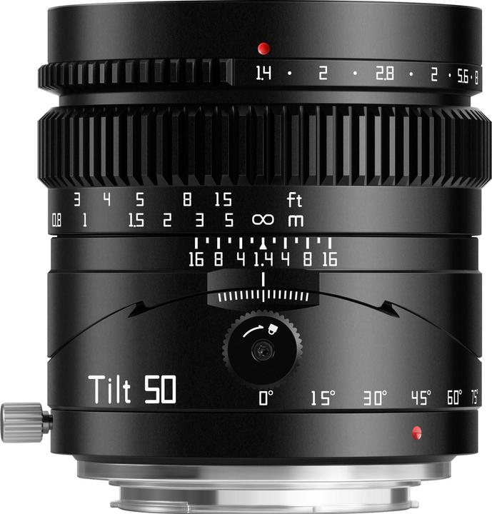 TTArtisan 50mm f/1,4 Tilt MFT (Micro Four Thirds, Vollformat)