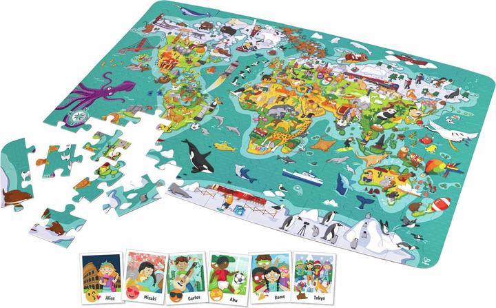 Produktbild Hape Weltreise (105 Teile)