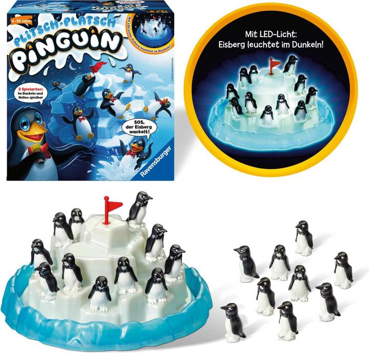 Actual product image Ravensburger Plitsch-Platsch Penguin (German)