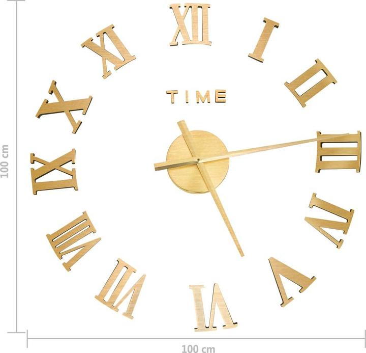 Actual product image vidaXL Wanduhr (100 cm)