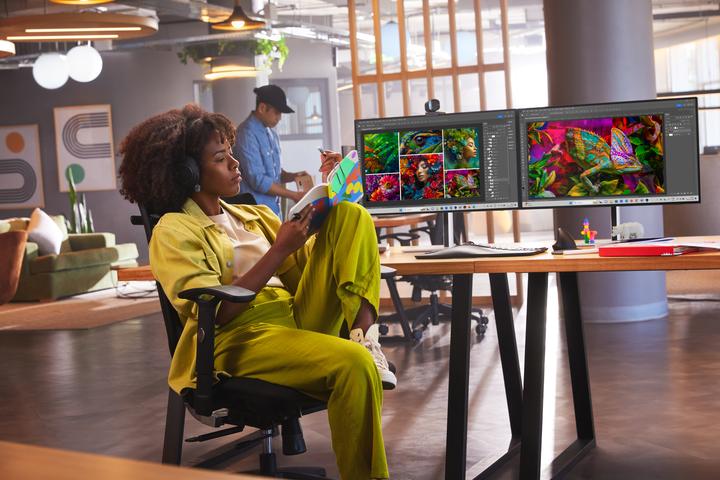 Produktbild HP Series 7 Pro 727pk Docking Display (3840 x 2160 Pixel, 27")