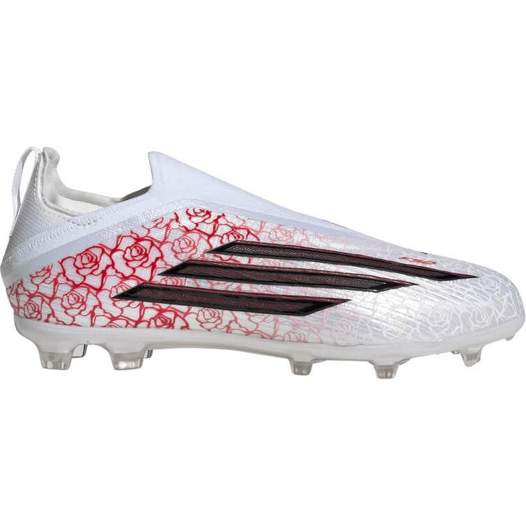 Adidas, Bambini, Scarpe da calcio, F50 Lamine Yamal Elite Senza Lacci (36), Rosso, Bianco