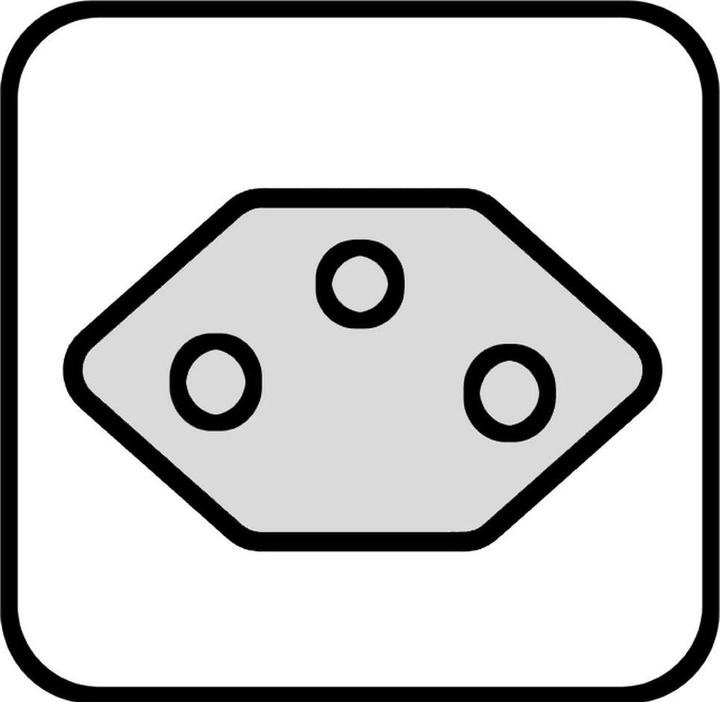 Image du produit Steffen Fiche de branchement 3xT13 KS noir (Type 13, 3x)