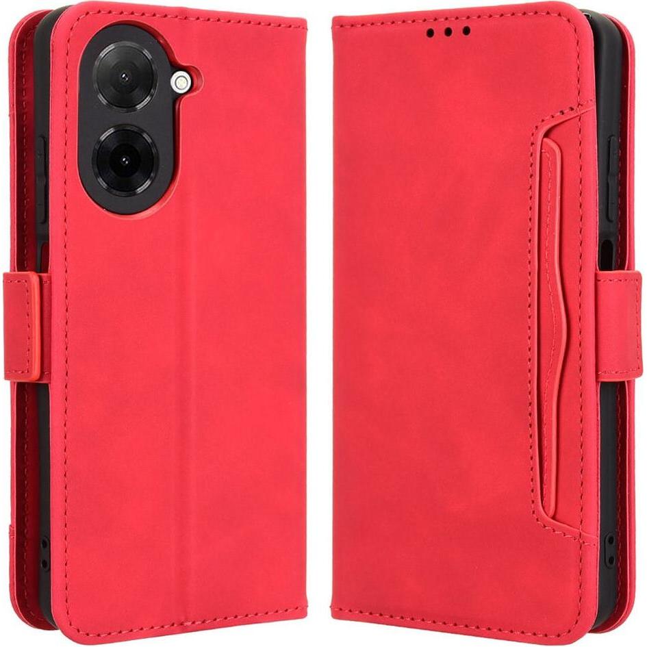 Cover-Discount Rosso Xiaomi Redmi A5 / Poco C71 - Etui Viele Kartenfächer (Xiaomi Redmi 5), Cover Smartphone,