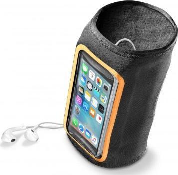 Cellularline ARMBAND FLEX SUMMER EDITION Sport-Neopren-Etui bis Grösse 5,2" schwarz