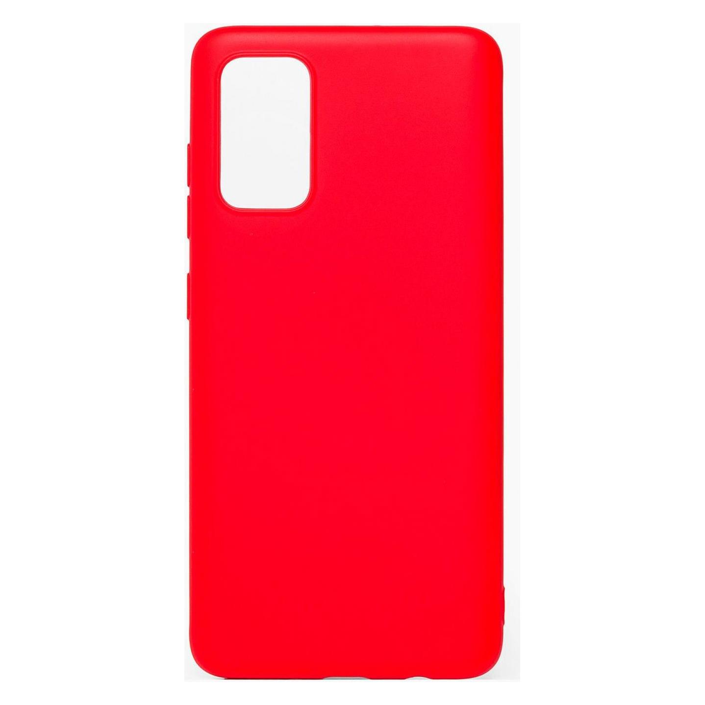 Evelatus Galaxy S20 Plus Soft Touch Silicone (Samsung Galaxy S20+), Smartphonehoes, Rood