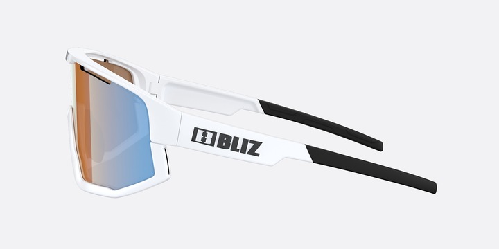 Actual product image Bliz Fusion Small Nano Optics Nordic (white-coral-orange, CAT.1-3, white-coral-orange)