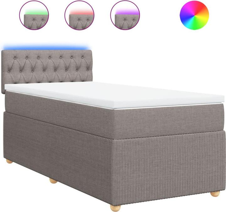 Actual product image vidaXL Boxspringbett (120 x 200 cm)