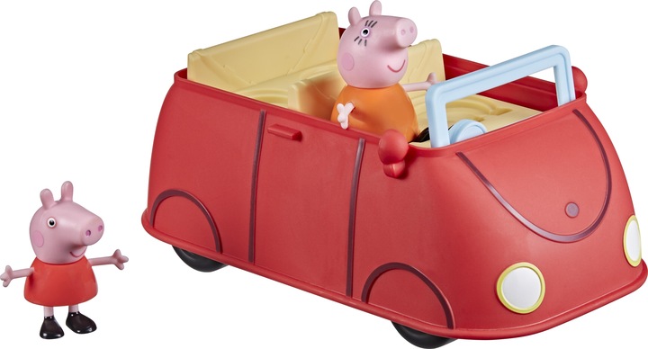 Actual product image Hasbro Peppa's red family car