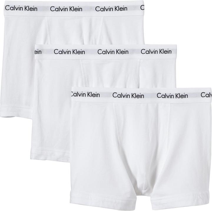Calvin Klein Trunk "Cotton Stretch" white