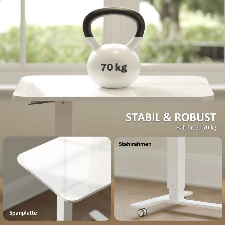 Image du produit Homcom Bureau (48 x 48 x 110 cm)
