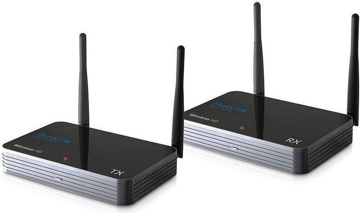 Actual product image Purelink Cinema Wireless HDMI Extender 100m (100 m, HDCP, Front HDMI Input)