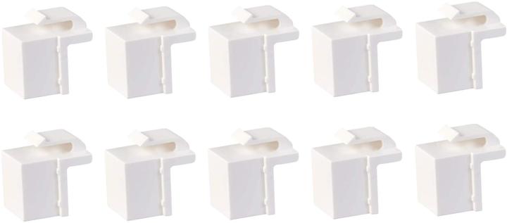 Dätwyler Blind cover Keystone for junction boxes 10 pieces